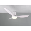 Trio GÖTEBORG ventilátoros lámpa műanyag, fehér, LED, 20W, 2500lm, 2700K-6000K - R64202131