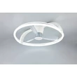 Trio STOCKHOLM ventilátoros lámpa műanyag, fehér, LED, 37W, 4300lm, 2700K-6500K - R64262131