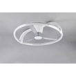 Trio STOCKHOLM ventilátoros lámpa műanyag, fehér, LED, 37W, 4300lm, 2700K-6500K - R64262131