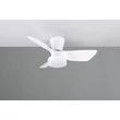 Trio RANDERS ventilátoros lámpa műanyag, fehér, LED, 20W, 2500lm, 2700K-6000K - R64412131