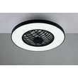 Trio LINKÖPING ventilátoros lámpa műanyag, fekete, LED, 45W, 5600lm, 2700K-6500K - R64462102
