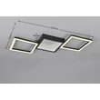 Trio GELO mennyezet lámpa fém, műanyag, fehér, fekete, LED, 24W, 3000K, 2500Lm - R64471132