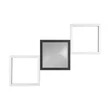 Trio GELO mennyezet lámpa fém, műanyag, fehér, fekete, LED, 24W, 3000K, 2500Lm - R64471132