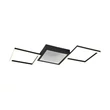 Trio GELO mennyezet lámpa fém, műanyag, fehér, fekete, LED, 24W, 3000K, 2500Lm - R64471132
