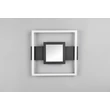 Trio WHEELER mennyezeti lámpa fém, fekete, LED, 16W, 2000lm, 3000K - R64801932