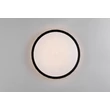 Trio VARDA mennyezeti lámpa fém, fekete, LED, 24W, 2500lm, 2700K-6500K - R64811102