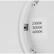 Trio DRACO mennyezet lámpa műanyag, fehér, LED, 18W, 2300-3000-4000K, 2300Lm - R65891131