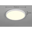 Trio DRACO mennyezet lámpa műanyag, fehér, LED, 30W, 2300-3000-4000K, 4000Lm - R65891931