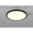Trio DRACO mennyezet lámpa műanyag, fehér, fekete, LED, 30W, 2300-3000-4000K, 4000Lm - R65891932