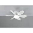 Trio LUND ventilátoros lámpa műanyag, fehér, LED, 8W, 850lm, 2700K-6500K - R67462131