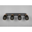 Trio BIDAR szpot fém, fekete, E14 - R81574080