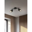 Trio NANCY mennyezet lámpa fém, fekete, GU10 - R86262032
