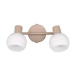 Trio BOBA mennyezet lámpa fém, üveg, bézs, fehér, E14 - R86372043
