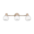 Trio BOBA mennyezet lámpa fém, üveg, bézs, fehér, E14 - R86373043