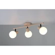 Trio BOBA mennyezet lámpa fém, üveg, bézs, fehér, E14 - R86373043