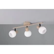 Trio BOBA mennyezet lámpa fém, üveg, bézs, fehér, E14 - R86373043