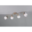 Trio BOBA mennyezet lámpa fém, üveg, bézs, fehér, E14 - R86374043