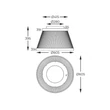 Zuma Balu mennyezet lámpa fém,műanyag,fekete,fehér,LED,3000K-6000K,34W,4000Lm - ZU-MX3328-2-3BT