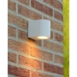 Lucide ZORA-LED kültéri fali lámpa alumínium fehér GU10-LED IP44 - 22861/05/31