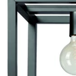 Lucide ORIS függeszték acél vasszürke E27 IP20 - 31472/04/15