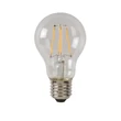 Lucide E27-LED szabályozható filament fényforrás üveg áttetsző E27-LED IP20 - 49020/05/60