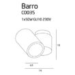 BARRO - Maxlight-C0036 - Mennyezet lámpa