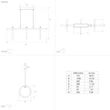 Eglo CARANACOA függeszték LED - 900562