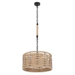 Globo HALIA függeszték matt fekete fém E27 IP20 - 15679H1