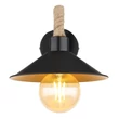 Globo DIANA fali lámpa fekete fém E27 IP20 - 15690W