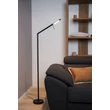 Lucide BERGAMO állólámpa fém fekete LED IP20 - 12719/06/30