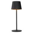 Lucide JUSTINE kültéri asztali lámpa, fém, fekete, LED 2W, 2700K - 27889/02/30