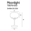 MOONLIGHT - Maxlight-T0076-03D - Asztali lámpa