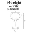 MOONLIGHT - Maxlight-T0076-03D - Asztali lámpa