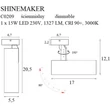 SHINEMAKER - Maxlight-C0209 - Szpotlámpa