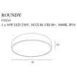 ROUNDY - Maxlight-C0214 - Mennyezet lámpa