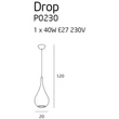 DROP - Maxlight-P0230 - Függeszték