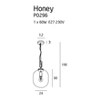 HONEY - Maxlight-P0296 - Függeszték