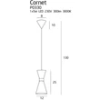 CORNET - Maxlight-P0330 - Függeszték