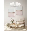 Maytoni RIVERSIDE csillár szövet fehér 8x E14 - MOD018PL-08CH