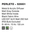 PERLETO - NovaLuce-526801 - Függeszték