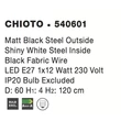 CHIOTO - NovaLuce-540601 - Függeszték