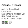 CELSO - NovaLuce-7252602 - Függeszték