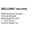 BELLUNO - NovaLuce-8014909 - Beépíthető lámpa