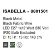 ISABELLA - NovaLuce-8801501 - Függeszték