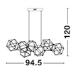 NEBULA - NovaLuce-9186807 - Függeszték