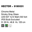 HECTOR - NovaLuce-9190031 - Függeszték