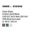 VARIO - NovaLuce-9191542 - Függeszték