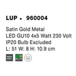 LUP - NovaLuce-960004 - Spotlámpa