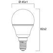 E14-LED fényforrás 6