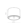 MORIS - TK-Lighting - TK-3349 - Mennyezet lámpa